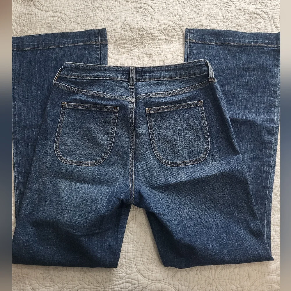 Sonoma Wide Leg Jeans, Size 10 - Picture 2 of 8